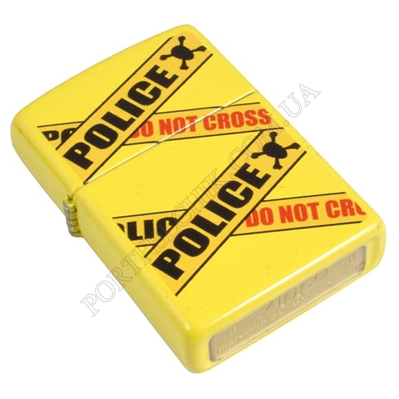 Запальничка Zippo 28060 Police Caution Lemon (Код. 3276-11) головне фото