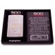 Запальничка Zippo 28412 500 Million Limited ED Satin Chrome (Код. 3342-11) додаткове фото № 2