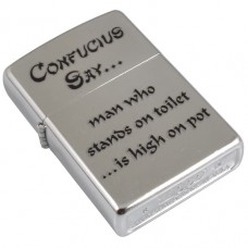 Запальничка Zippo 28459 Confucius Say Toilet