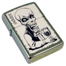 Запальничка Zippo 28679 Skeleton Bartender Chameleon