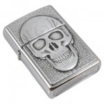 Запальничка Zippo 29818 Skull with Brain Surprise