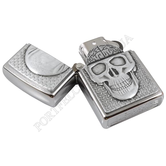 Зажигалка Zippo 29818 Skull with Brain Surprise (Код. 14675-11