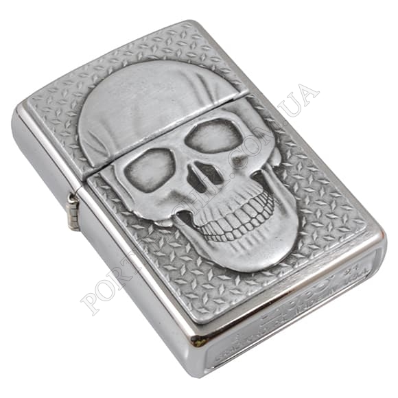 Запальничка Zippo 29818 Skull with Brain Surprise (Код. 14675-11) головне фото