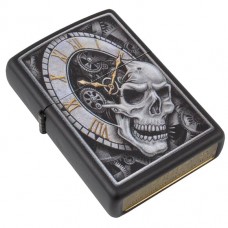 Зажигалка Zippo 29854 Skull Clock Design