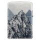 Зажигалка Zippo 46280 Mountain Sketch Design (Код. 18467-11) дополнительное фото № 4