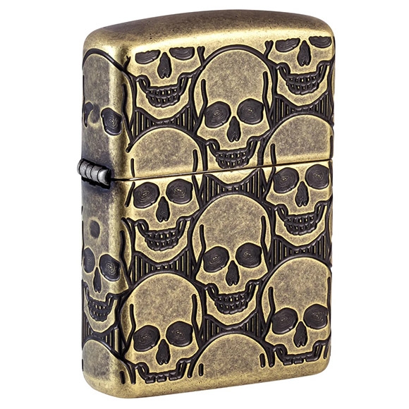 Запальничка Zippo 46302 Armor Skulls Design (Код. 18556-11) головне фото