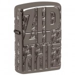 Запальничка Zippo 46312 Armor Reverse Carve Zippo Design Запальничка Zippo 46312 Armor Reverse Carve Zippo Design