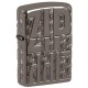 Запальничка Zippo 46312 Armor Reverse Carve Zippo Design (Код. 18297-11) головне фото