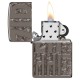 Запальничка Zippo 46312 Armor Reverse Carve Zippo Design (Код. 18297-11) додаткове фото № 5