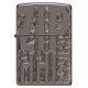 Запальничка Zippo 46312 Armor Reverse Carve Zippo Design (Код. 18297-11) додаткове фото № 1