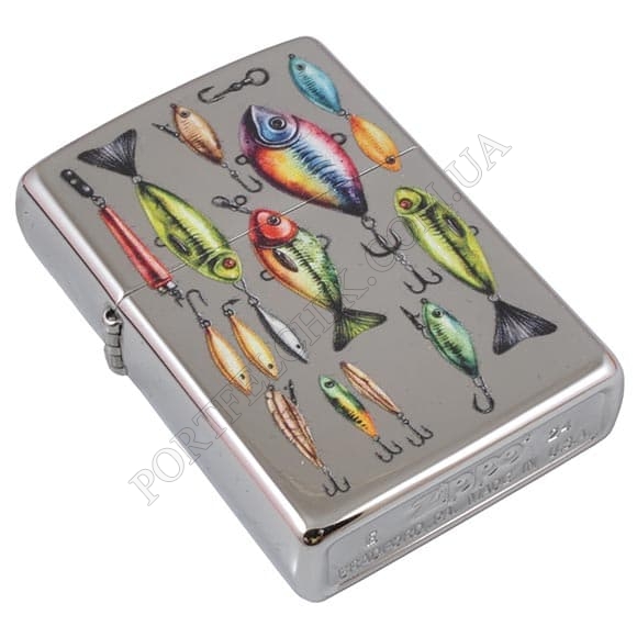 Запальничка Zippo 46319 Fishing Hooks Design (Код. 17842-11) головне фото