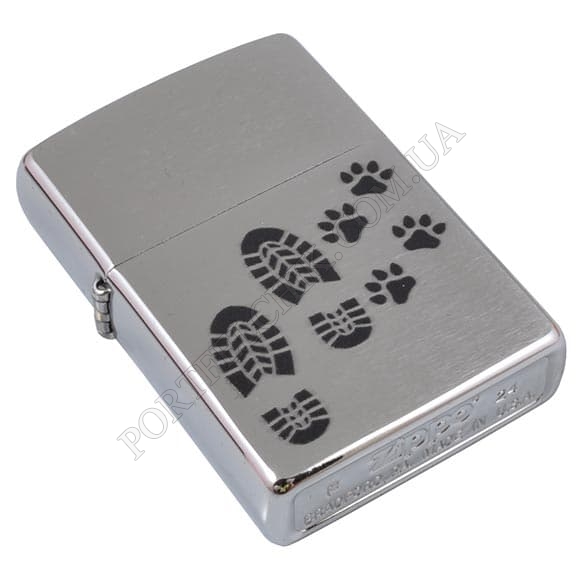 Запальничка Zippo 46322 Footprints Design (Код. 17845-11) головне фото