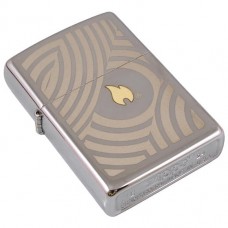 Запальничка Zippo 46332 Flame and Circles Design 2