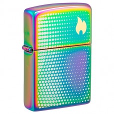 Зажигалка Zippo 46569 Dots and Flame Design