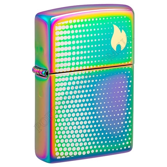 Запальничка Zippo 46569 Dots and Flame Design (Код. 18333-11) головне фото