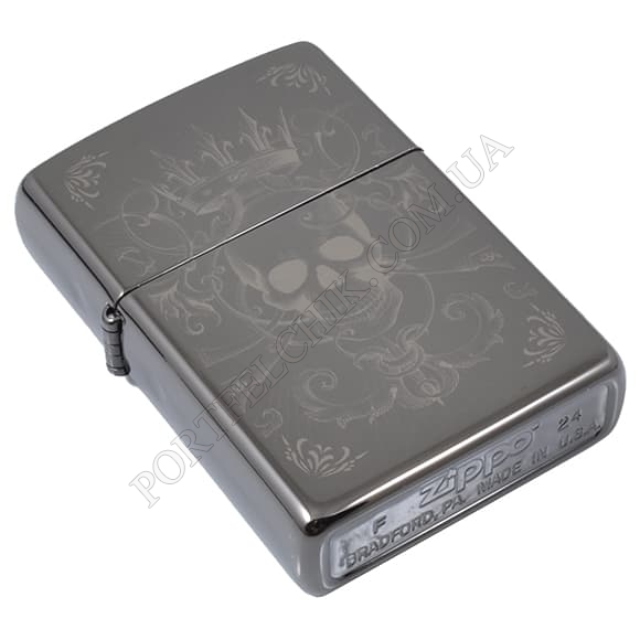 Запальничка Zippo 46699 Skull King Design (Код. 18318-11) головне фото