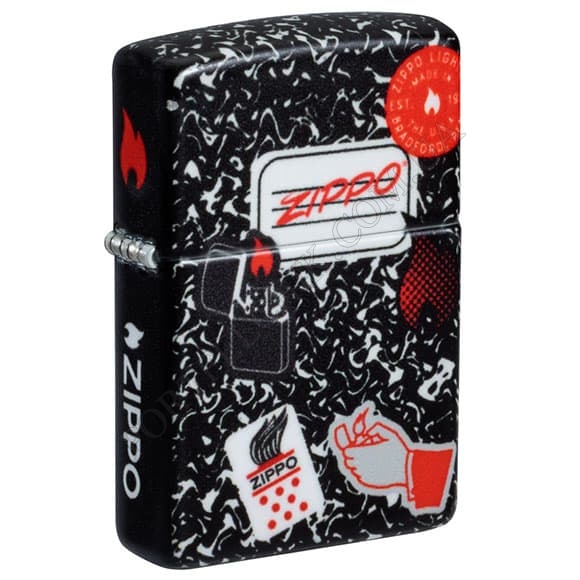 Зажигалка Zippo 46707 Zippo Notebook Design (Код. 18474-11) главное фото