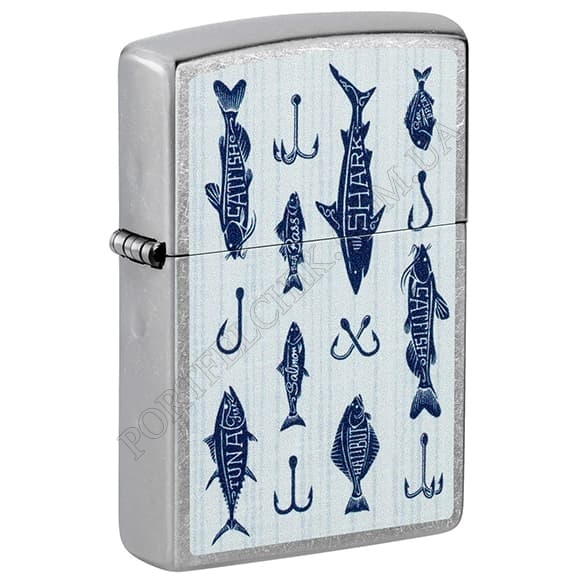 Запальничка Zippo 46719 Fishing Lures Design (Код. 18659-11) головне фото