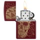 Запальничка Zippo 46835 Geometric Skull Design (Код. 18480-11) додаткове фото № 1