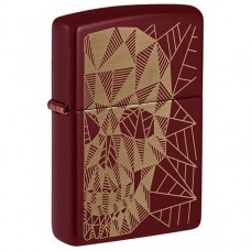 Запальничка Zippo 46835 Geometric Skull Design