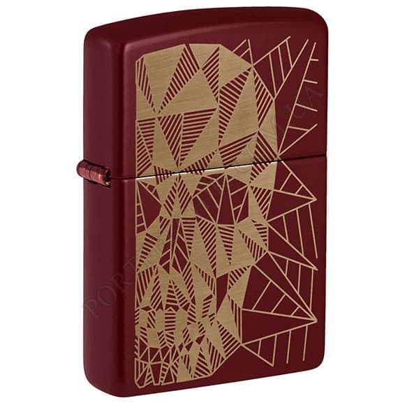 Запальничка Zippo 46835 Geometric Skull Design (Код. 18480-11) головне фото