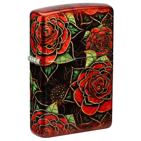 Запальничка Zippo 46849 Blooming Roses Design (Код. 18481-11) головне фото