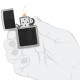 Запальничка Zippo 46919 Black Leather Emblem - Zippo Design (Код. 18484-11) додаткове фото № 2