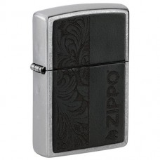 Запальничка Zippo 46919 Black Leather Emblem - Zippo Design