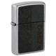 Запальничка Zippo 46919 Black Leather Emblem - Zippo Design (Код. 18484-11) головне фото