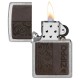 Запальничка Zippo 46920 Brown Leather Emblem - Zippo Design (Код. 18485-11) додаткове фото № 1