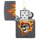 Запальничка Zippo 46933 Rietveld Flaming Skull Design (Код. 18661-11) додаткове фото № 1