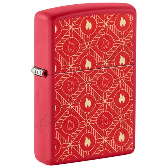 Запальничка Zippo 46951 Festive Flame Design (Код. 18601-11) головне фото
