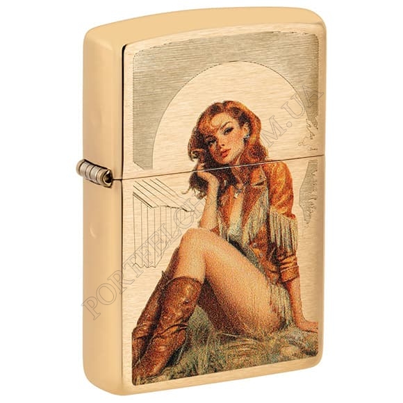 Запальничка Zippo 46962 Cowgirl Design (Код. 18604-11) головне фото