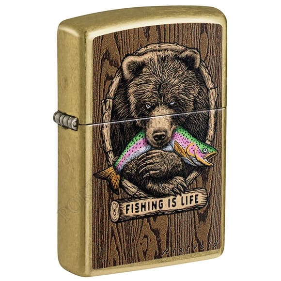 Запальничка Zippo 47111 Rietveld Fishing is Life Design (Код. 18662-11) головне фото