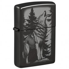 Запальничка Zippo 47117 Howling Wolf Design
