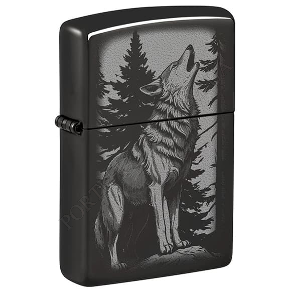 Запальничка Zippo 47117 Howling Wolf Design (Код. 18665-11) головне фото