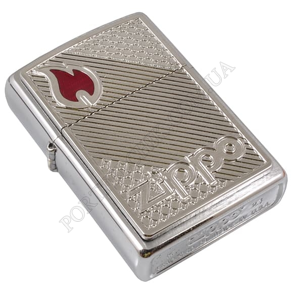 Запальничка Zippo 48126 Zippo Tiles Emblem Design (Код. 17525-11) головне фото