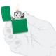 Зажигалка Zippo 48629 Regular Grass Green Matte (Код. 16945-11) дополнительное фото № 3