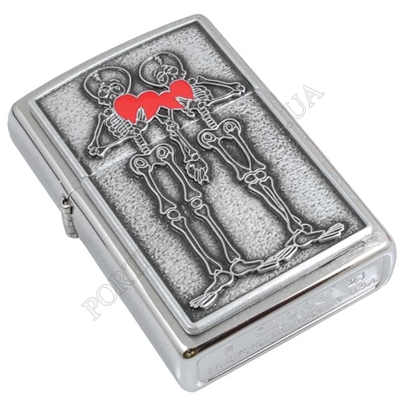 Зажигалка Zippo 48688 Couple Love Emblem (Код. 17538-11) главное фото