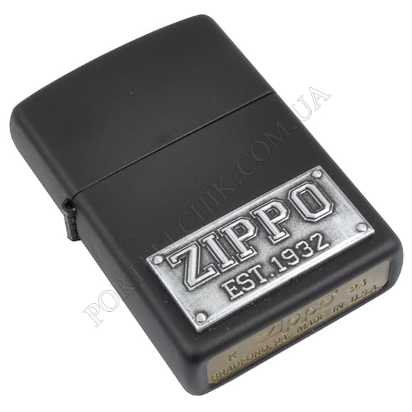 Запальничка Zippo 48689 Zippo License Plate (Код. 17539-11) головне фото