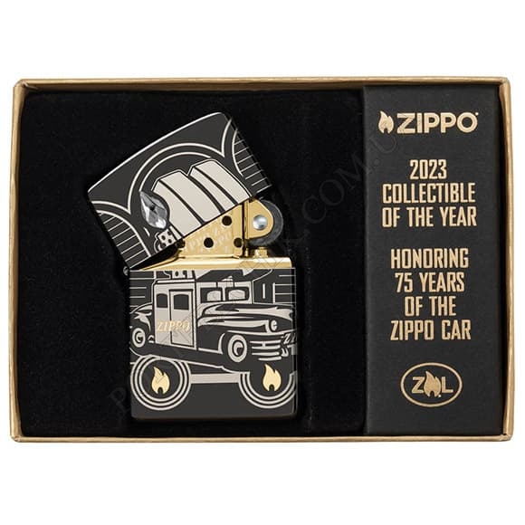 Зажигалка Zippo 48693 Armor 2023 COY 75th Anniv Car - Europe (Код