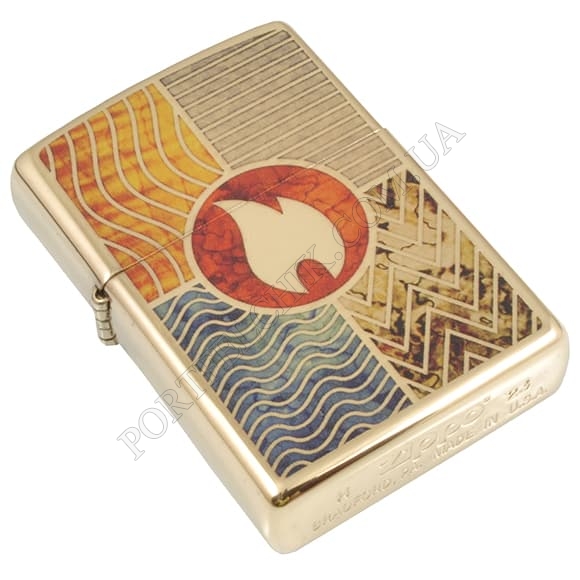 Запальничка Zippo 48729 Elements of Earth Design (Код. 17121-11) головне фото
