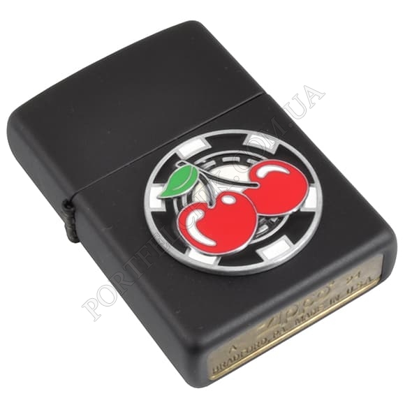 Запальничка Zippo 48905 Poker Chip with Cherries (Код. 17117-11) головне фото