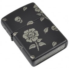 Зажигалка Zippo 48931 Flower Skulls Design