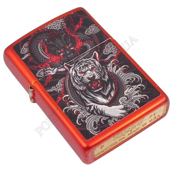 Запальничка Zippo 48933 Dragon Tiger Design (Код. 17549-11) головне фото