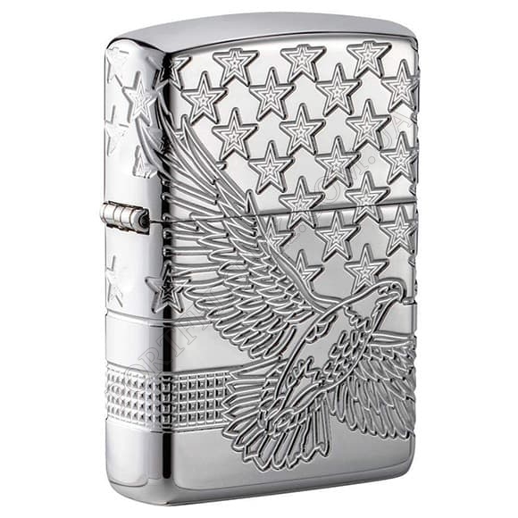 Зажигалка Zippo 49027 Armor Patriotic Design (Код. 17324-11) главное фото