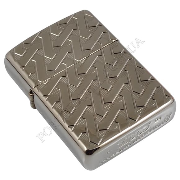 Запальничка Zippo 49173 Armor Geometric Weave Design (Код. 14712-11) головне фото
