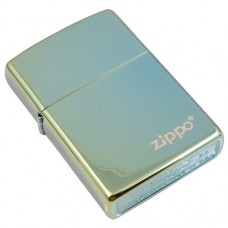 Зажигалка Zippo 49191 ZL High Polish Teal Zippo Logo