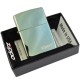 Зажигалка Zippo 49191 ZL High Polish Teal Zippo Logo (Код. 15715-11) дополнительное фото № 5