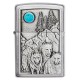 Зажигалка Zippo 49295 Wolf Pack and Moon Emblem (Код. 15553-11) дополнительное фото № 5